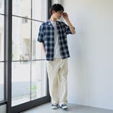 オンブレーチェックシャツ | coen【men】 | 詳細画像2