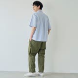 〈父の日ギフトにもおすすめ〉アニマル刺繍オックスストライプシャツ | coen【men】 | 詳細画像8