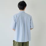 〈父の日ギフトにもおすすめ〉アニマル刺繍オックスストライプシャツ | coen【men】 | 詳細画像11