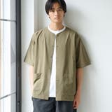 【ストレッチ・吸水速乾・通気性】SOTA（Ｒ）リラックス半袖シャツ | coen【men】 | 詳細画像9 