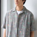 ヴィンテージライク総柄半袖シャツ | coen【men】 | 詳細画像7 