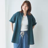 シアサッカーチェックシャツ | coen【men】 | 詳細画像16