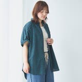 シアサッカーチェックシャツ | coen【men】 | 詳細画像17
