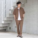 【爽多(R)】リラックス半袖シャツ ーストレッチ、吸水速乾、通気性、洗濯機洗い可… | coen【men】 | 詳細画像9 