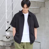 BLACK | 【爽多(R)】リラックス半袖シャツ ーストレッチ、吸水速乾、通気性、洗濯機洗い可… | coen【men】