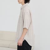 コットンシアーチェックシャツ | coen【men】 | 詳細画像16 