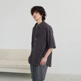 コットンシアーチェックシャツ | coen【men】 | 詳細画像4 