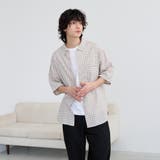 コットンシアーチェックシャツ | coen【men】 | 詳細画像9 