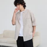OFF WHITE | コットンシアーチェックシャツ | coen【men】