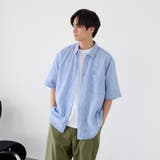 リネンコットンショートスリーブシャツ | coen【men】 | 詳細画像12 