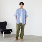 リネンコットンショートスリーブシャツ | coen【men】 | 詳細画像13 