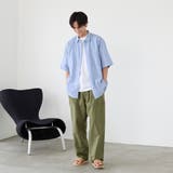 リネンコットンショートスリーブシャツ | coen【men】 | 詳細画像15 