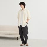 リネンコットンショートスリーブシャツ | coen【men】 | 詳細画像19 