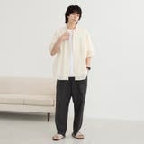 リネンコットンショートスリーブシャツ | coen【men】 | 詳細画像21 