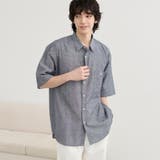リネンコットンショートスリーブシャツ | coen【men】 | 詳細画像26 