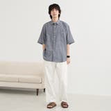 リネンコットンショートスリーブシャツ | coen【men】 | 詳細画像27 