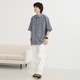 リネンコットンショートスリーブシャツ | coen【men】 | 詳細画像29 