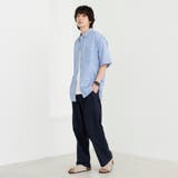 リネンコットンショートスリーブシャツ | coen【men】 | 詳細画像35 