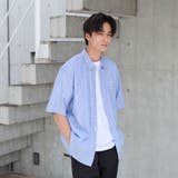 リネンコットンショートスリーブシャツ | coen【men】 | 詳細画像8 