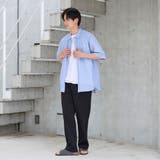 リネンコットンショートスリーブシャツ | coen【men】 | 詳細画像9 