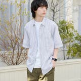 WHITE | リネンコットンショートスリーブシャツ | coen【men】