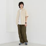 エンボス加工ビンテージライクオープンカラーシャツ ー吸水速乾ー | coen【men】 | 詳細画像11 