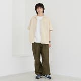 エンボス加工ビンテージライクオープンカラーシャツ ー吸水速乾ー | coen【men】 | 詳細画像13 