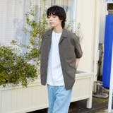 エンボス加工ビンテージライクオープンカラーシャツ ー吸水速乾ー | coen【men】 | 詳細画像7 