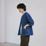 【C.DENIMS】デニムノーカラーシャツ | coen【men】 | 詳細画像10