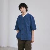 【C.DENIMS】デニムノーカラーシャツ | coen【men】 | 詳細画像12