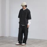 【C.DENIMS】デニムノーカラーシャツ | coen【men】 | 詳細画像3
