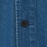 【C.DENIMS】デニムノーカラーシャツ | coen【men】 | 詳細画像24