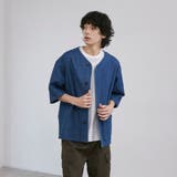 【C.DENIMS】デニムノーカラーシャツ | coen【men】 | 詳細画像8