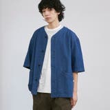COBALT | 【C.DENIMS】デニムノーカラーシャツ | coen【men】