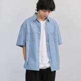 【C.DENIMS】デニムルーズシャツ | coen【men】 | 詳細画像1
