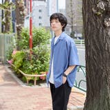 リネンライクオープンカラーシャツ | coen【men】 | 詳細画像10 