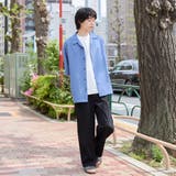 リネンライクオープンカラーシャツ | coen【men】 | 詳細画像11 