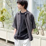 リネンライクオープンカラーシャツ | coen【men】 | 詳細画像12 