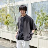 リネンライクオープンカラーシャツ | coen【men】 | 詳細画像13 