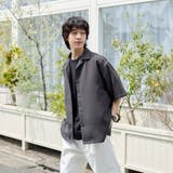 リネンライクオープンカラーシャツ | coen【men】 | 詳細画像15 