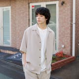リネンライクオープンカラーシャツ | coen【men】 | 詳細画像17 