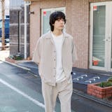 リネンライクオープンカラーシャツ | coen【men】 | 詳細画像18 