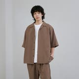 リネンライクオープンカラーシャツ | coen【men】 | 詳細画像19 