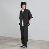 リネンライクオープンカラーシャツ | coen【men】 | 詳細画像25 