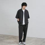 リネンライクオープンカラーシャツ | coen【men】 | 詳細画像27 