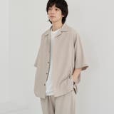 リネンライクオープンカラーシャツ | coen【men】 | 詳細画像28 
