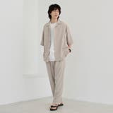 リネンライクオープンカラーシャツ | coen【men】 | 詳細画像29 