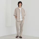 リネンライクオープンカラーシャツ | coen【men】 | 詳細画像31 