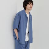 リネンライクオープンカラーシャツ | coen【men】 | 詳細画像32 