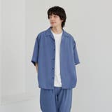 リネンライクオープンカラーシャツ | coen【men】 | 詳細画像34 